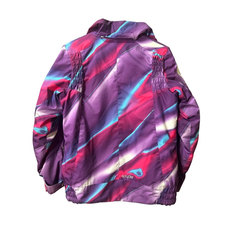 Girls Size 18 Spyder Ski Style Jacket Good Condition No Hood - Picture 8 of 8